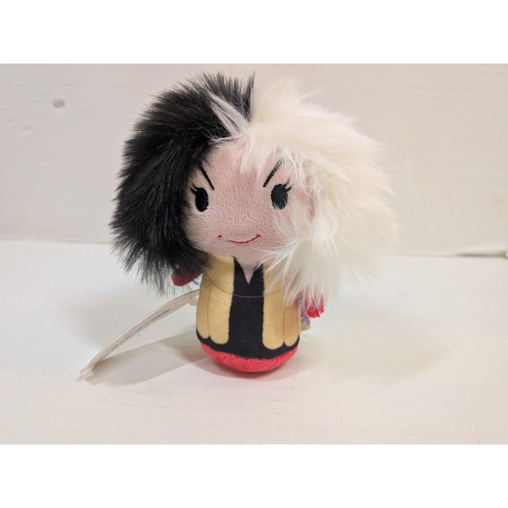 Cruella De Vil  Hallmark Itty Bittys "101 Dalmatians" Disney Villains 4" Plush